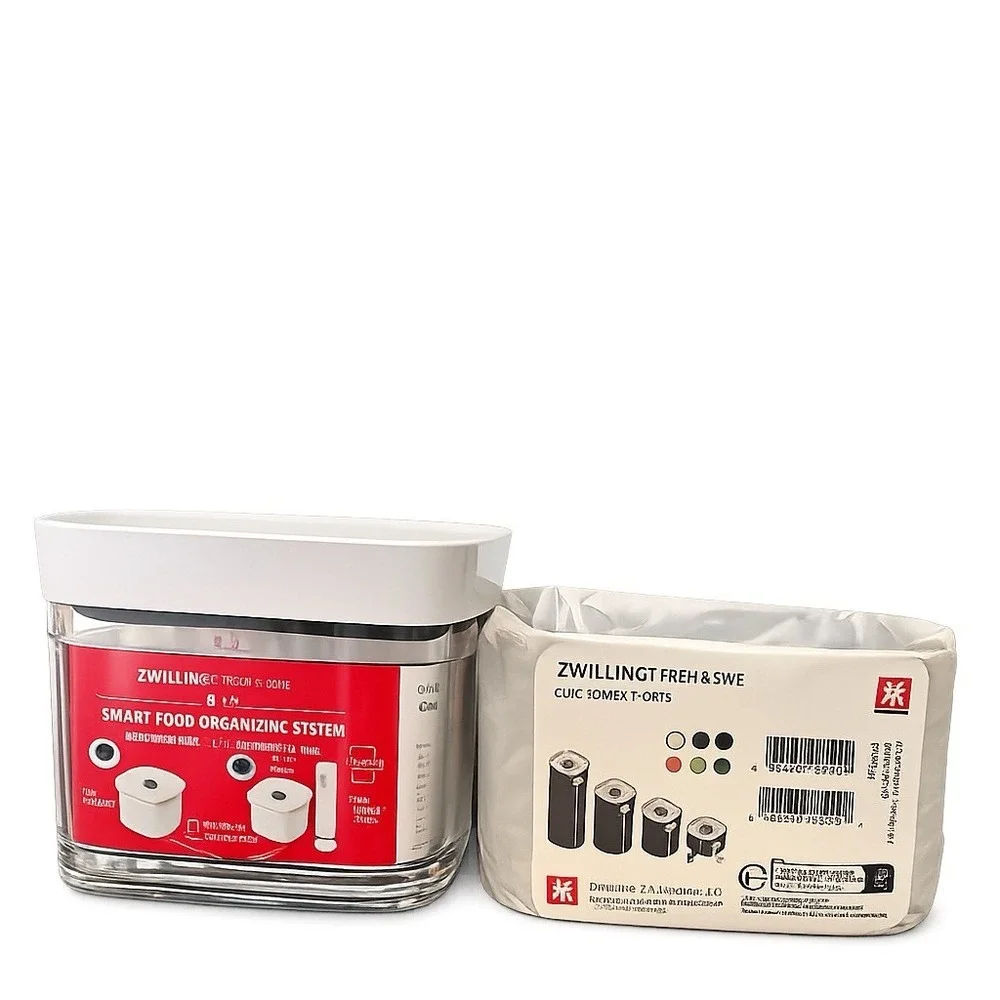 Zwilling Fresh & Save Vacuum Storage Container  Set W/vacuum Pump And Covers[A-1